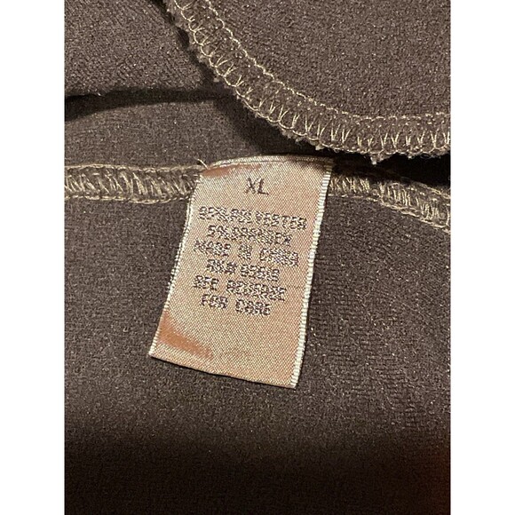 Cristina B. Women's Textured Draped Open Front Cardigan Sweater Jacket XL - Picture 6 of 10